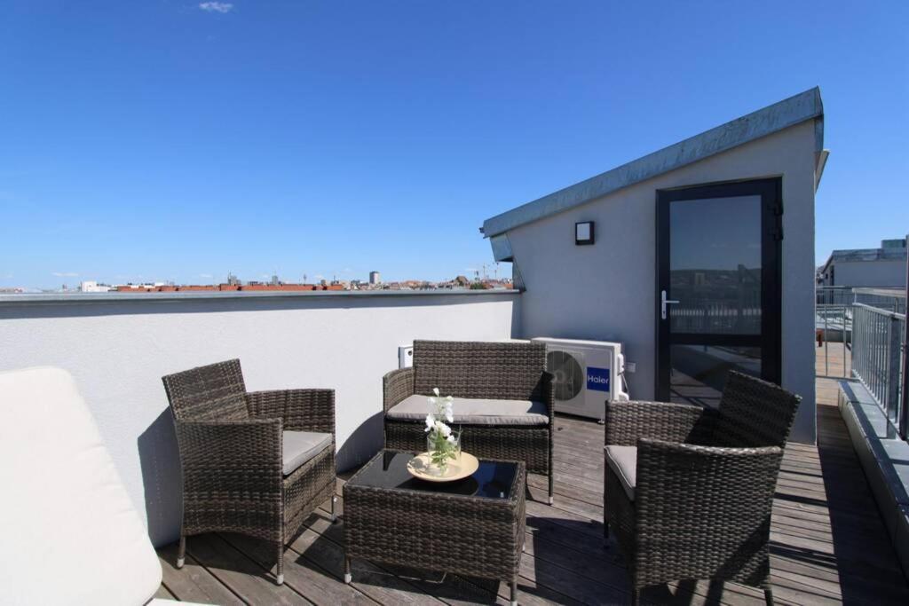 Апартаменты Penthouse With Amazing Terrace L Lf42 Вена Экстерьер фото